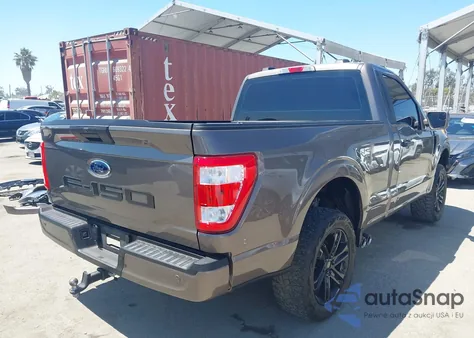 2022 Ford F-150 Xl z USA, uszkodzony, nr VIN 1FTMF1C52NKD61982